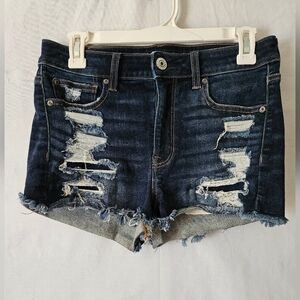 American Eagle Hi-Rise Shortie Shorts Size 6